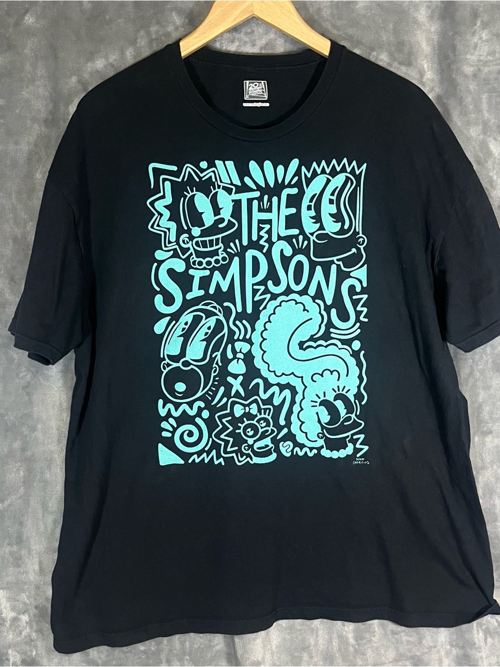 Men's Black Graphic Tee